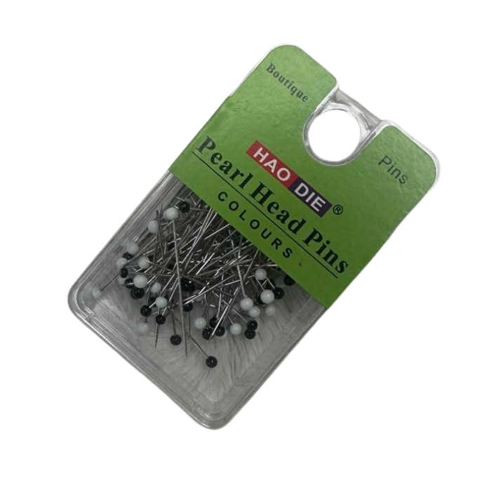 Svart och vit hijabnålar